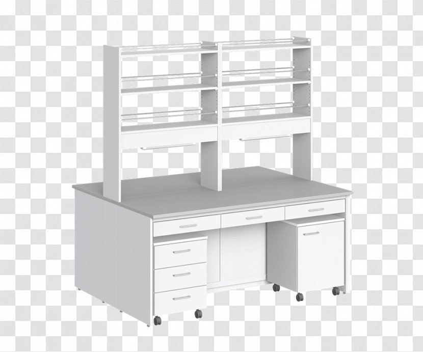 Desk Particle Board Laboratory Research Science - Furniture Transparent PNG