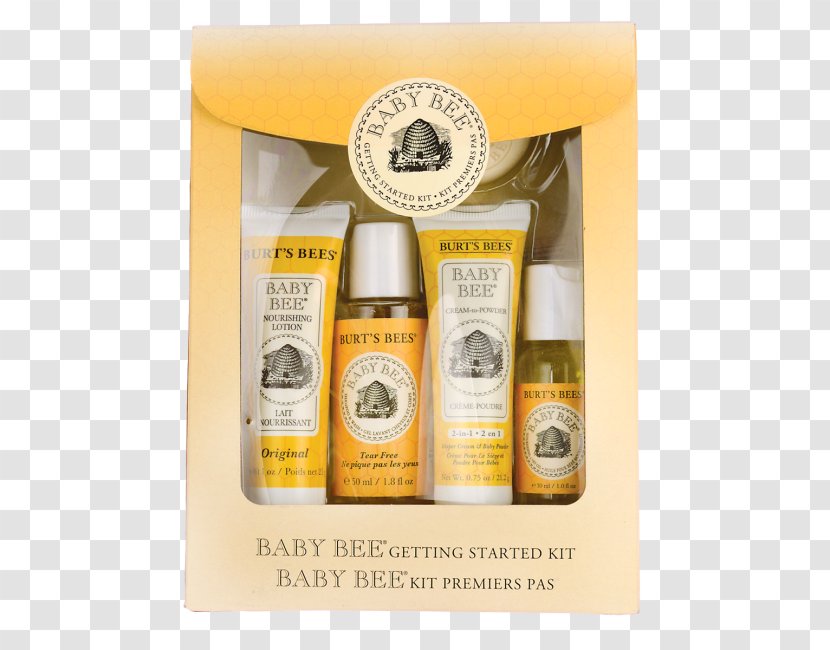 Burt's Bees, Inc. Infant Aveeno Lip Balm Lotion - Cream - Bee Transparent PNG