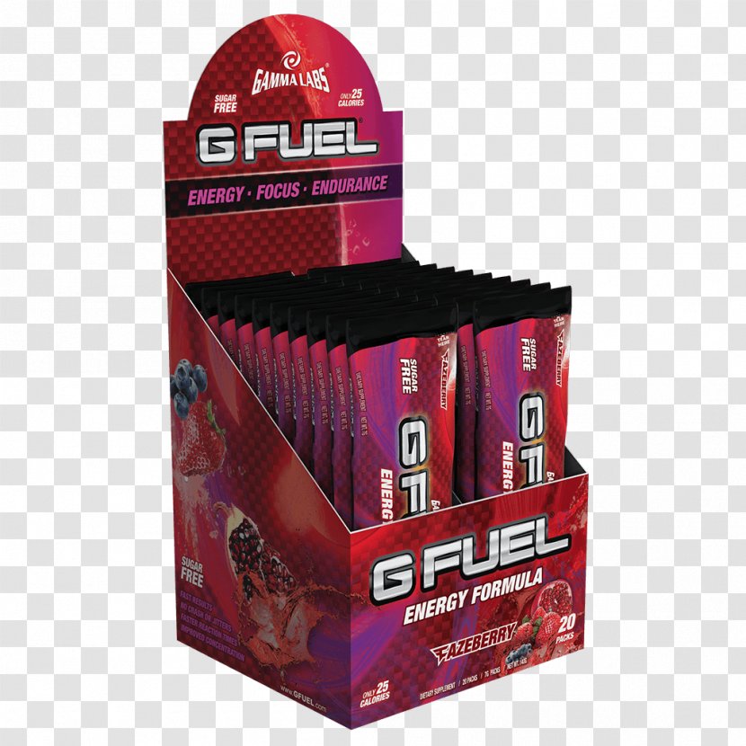 G FUEL Energy Formula Dietary Supplement Drink - Flavor Transparent PNG