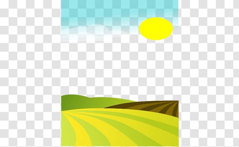 Vector Graphics Clip Art Field Agriculture - Agricultural Land - Background Transparent PNG