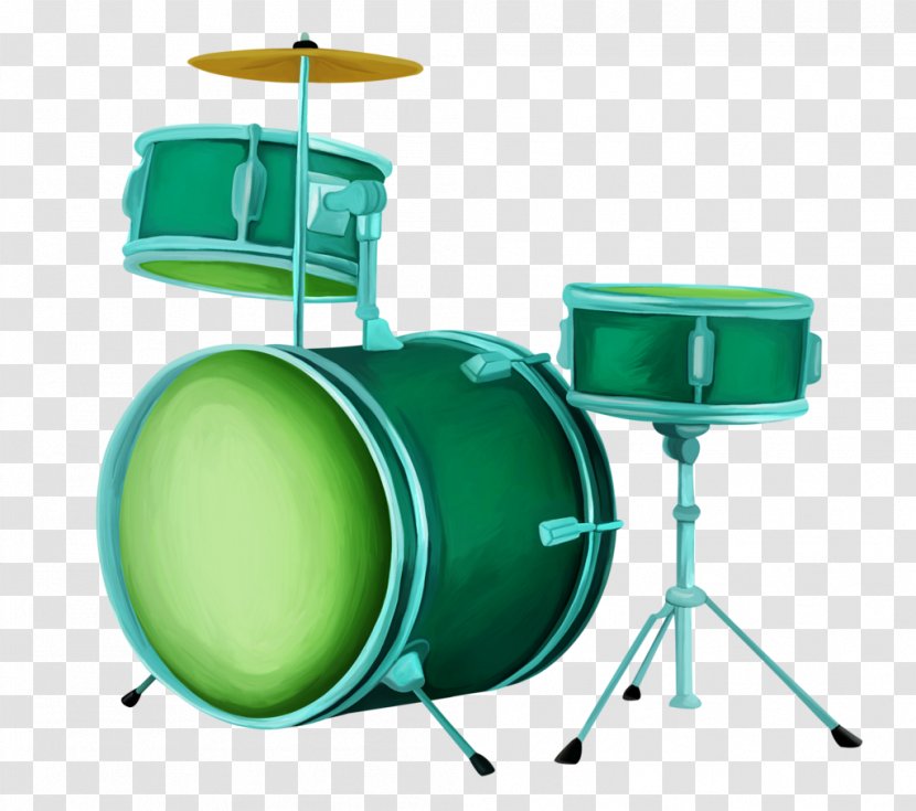 Bass Drums Tom-Toms Timbales Snare Drumhead - Watercolor - Drum Transparent PNG