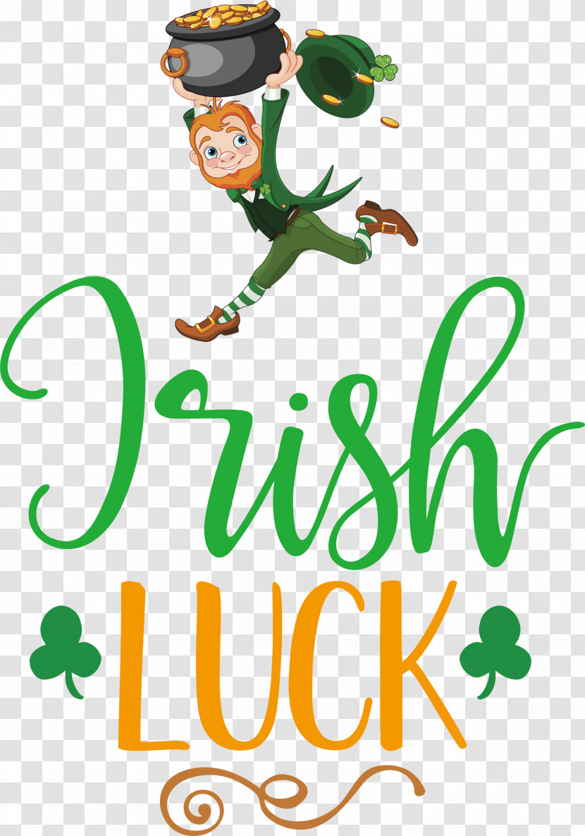 Irish Luck Saint Patrick Patricks Day Transparent PNG