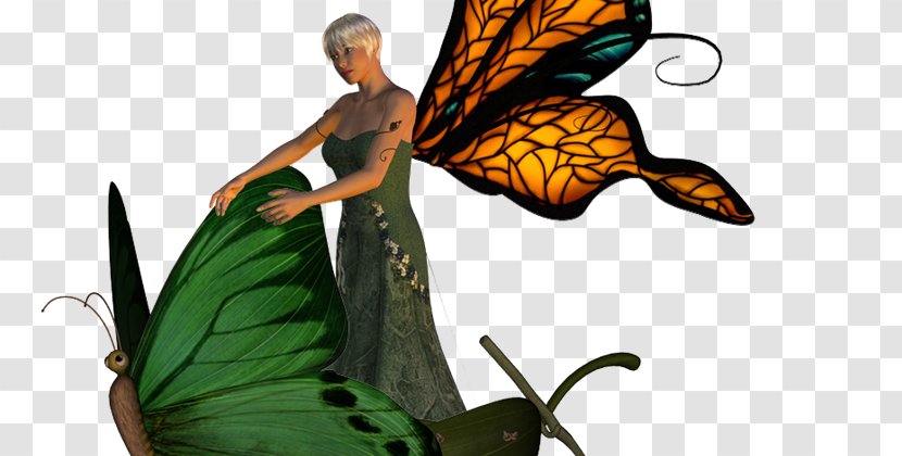 Monarch Butterfly Brush-footed Butterflies Insect Fairy - Ji Transparent PNG