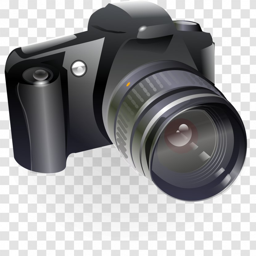 Canon EOS Single-lens Reflex Camera Digital SLR Clip Art - Cameras Transparent PNG