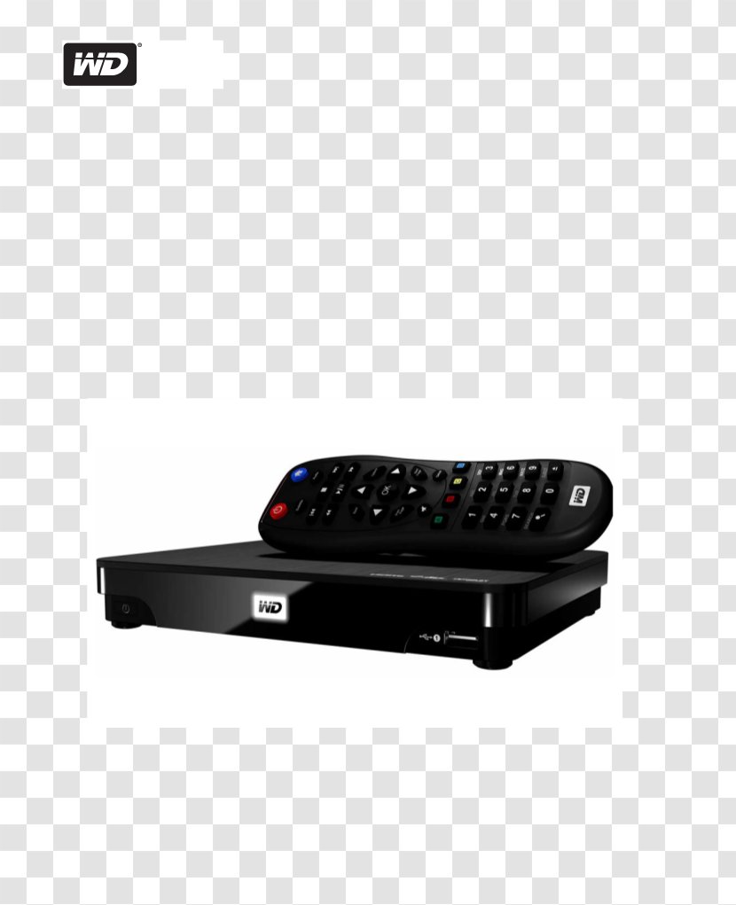 Western Digital WD TV Live Hub Media Player - Highdefinition Television Transparent PNG