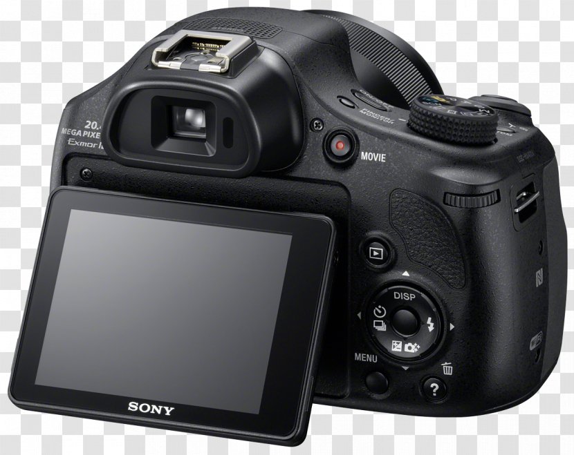 Sony Cyber-shot DSC-HX400V DSC-H400 Bridge Camera Zoom Lens - Digital Slr Transparent PNG