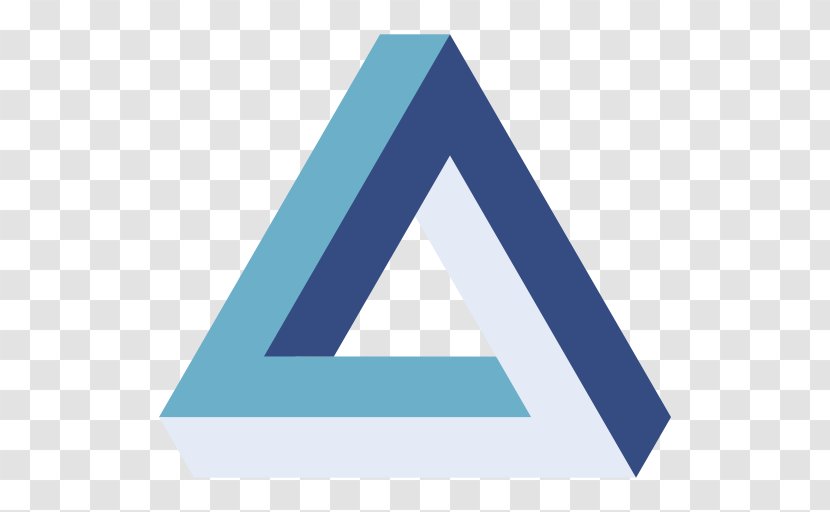 Logo Triangle Brand - Aqua Transparent PNG