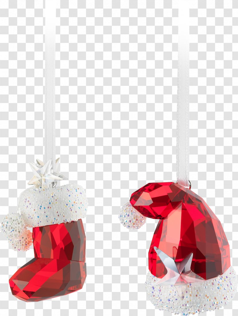 Santa Claus Christmas Ornament Swarovski AG Hat - Kaya Scodelario Transparent PNG