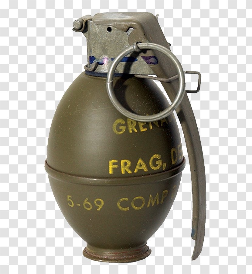 Mk 2 Grenade Fragging Fragmentation M67 - Stielhandgranate - US Hand Image Transparent PNG