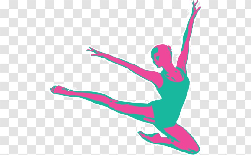 Dancer Silhouette - Lunge - Modern Dance Aerobics Transparent PNG