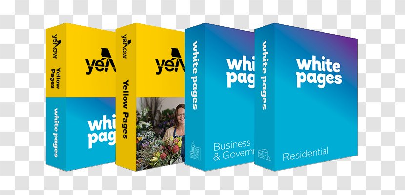 Telephone Directory Yellow Pages Australia Local Search Business - Carton - Page Transparent PNG