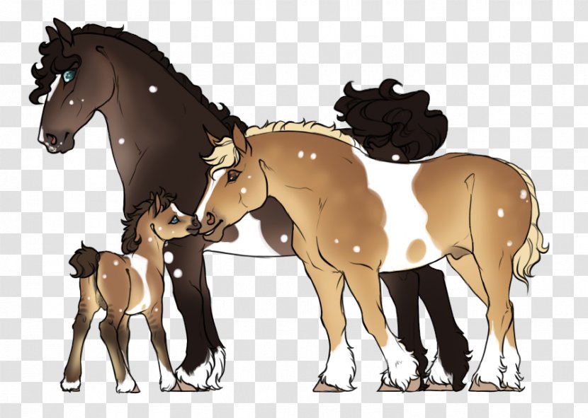 Mustang Foal Pony Stallion Mare - Mud Horse Transparent PNG