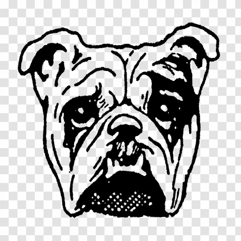 Dog Breed Non-sporting Group Rubber Stamp Face Clip Art - Fictional Character Transparent PNG