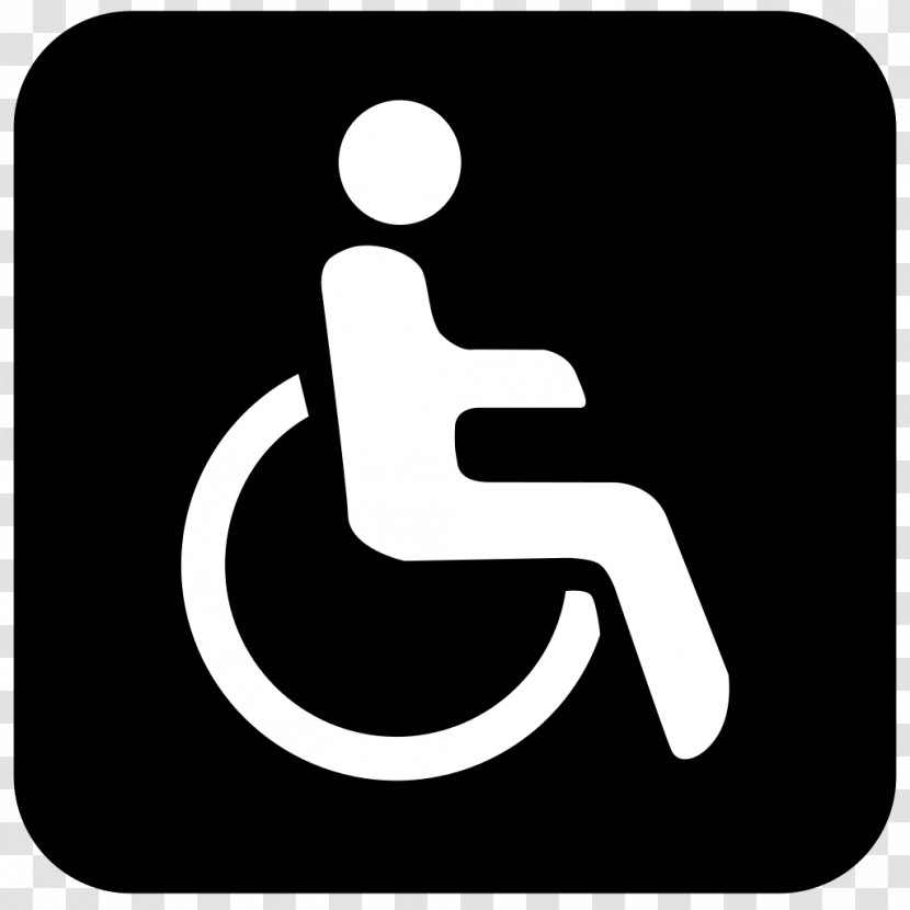 Disability Accessibility Wheelchair Logo Symbol - Sign - Disabled Transparent PNG