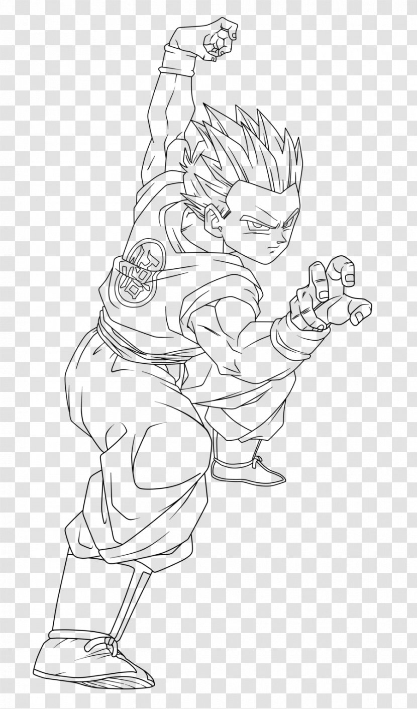 Goten Gohan Trunks Goku Vegeta - Hand Transparent PNG