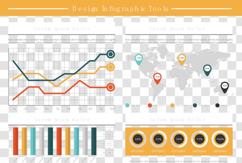 Infographic Data Red - Organization - Table Chart Transparent PNG