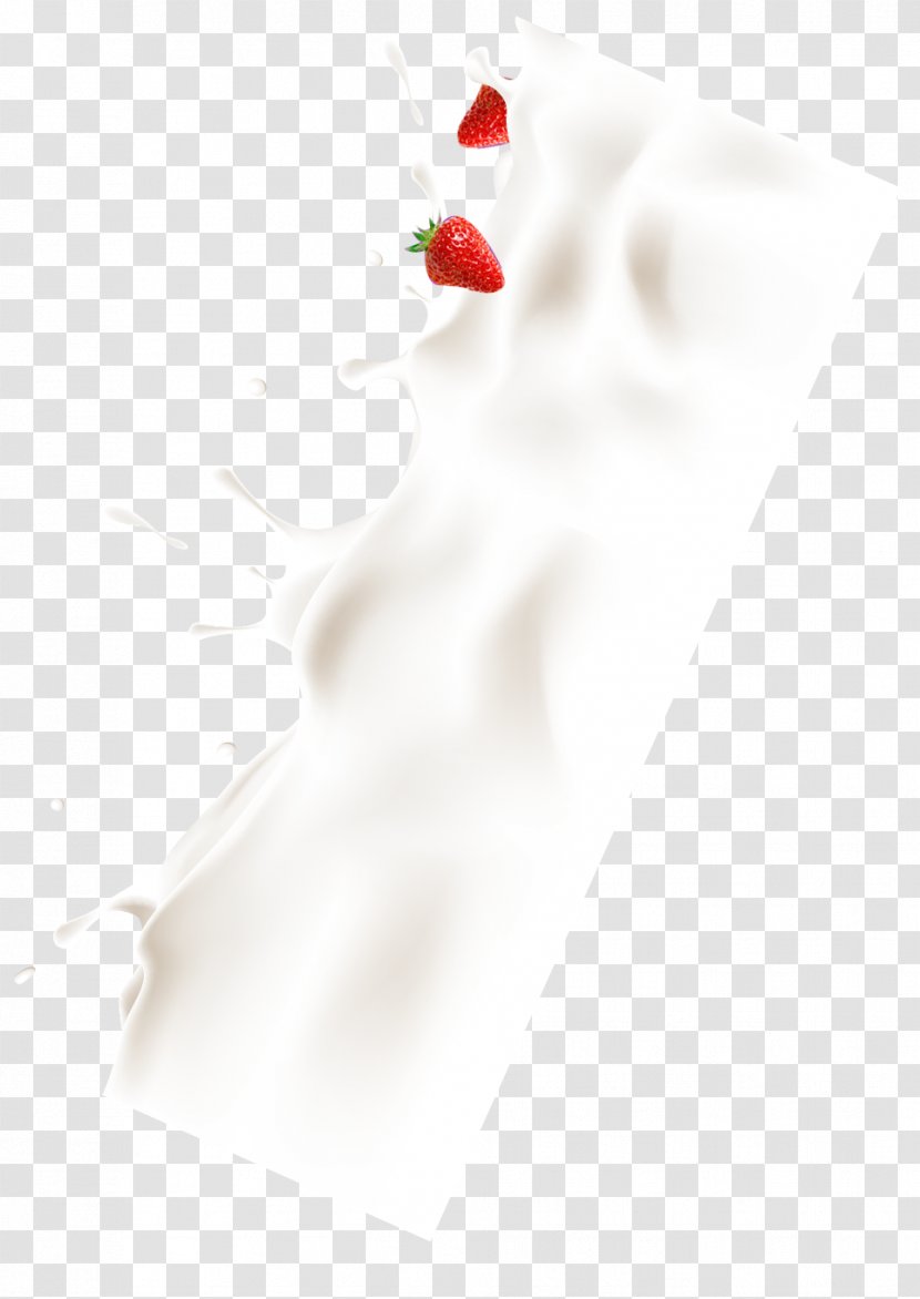 Flavored Milk Strawberry Transparent PNG