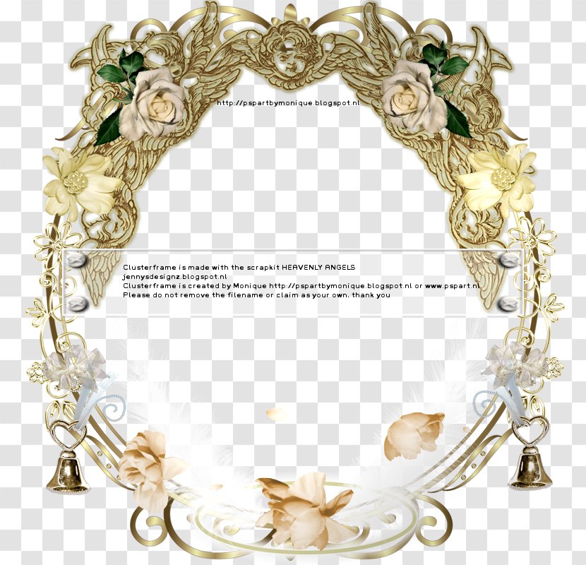 Picture Frames Snow Angel Cherub - Flower Transparent PNG