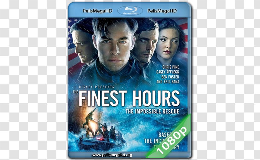 The Finest Hours Casey Affleck Blu-ray Disc Film Digital Copy - Action - Holliday Grainger Transparent PNG