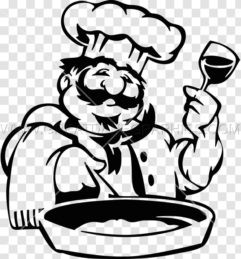 Clip Art Illustration Cartoon Line Human Behavior - Monochrome Photography - Cooking With Smoked Paprika Transparent PNG