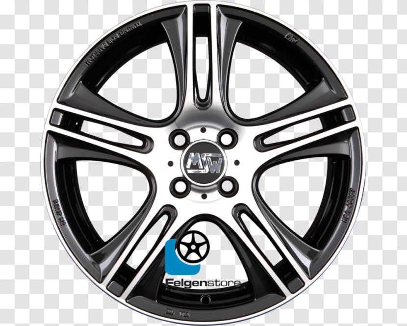 Alloy Wheel Tire Rim Car Transparent PNG