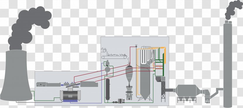 Fossil Fuel Power Station Thermal - System - Plants Transparent PNG