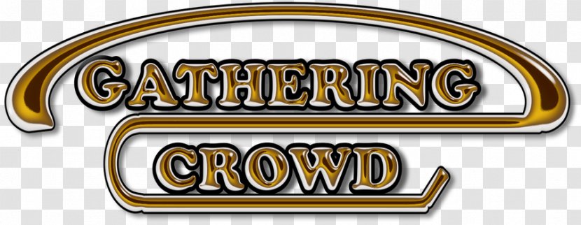 Logo Brand Line Font - Crowd Gathering Transparent PNG