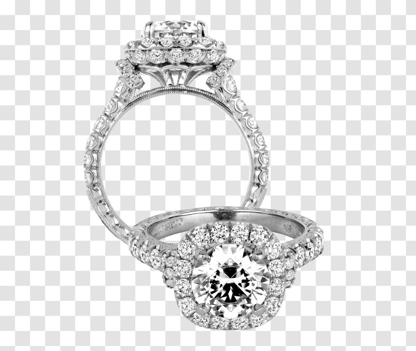 Wedding Ring Engagement Diamond - Unique Rings Transparent PNG