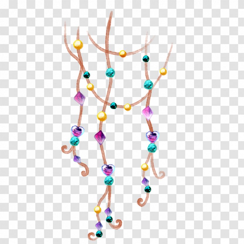Clip Art - Body Jewelry - Hanging Chain Transparent PNG