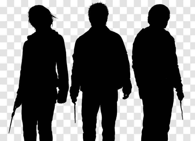 Hermione Granger Ron Weasley Harry Potter And The Deathly Hallows Silhouette - Gentleman Transparent PNG
