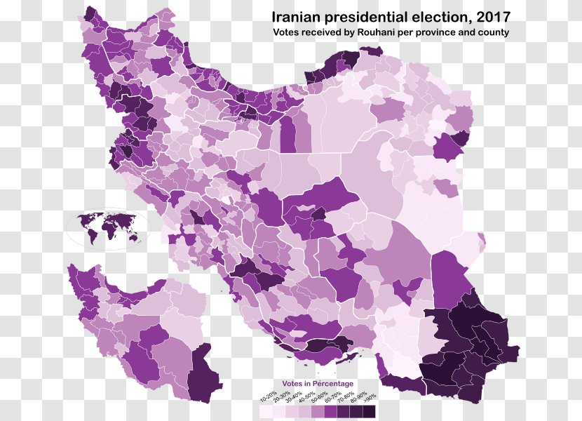 Iranian Presidential Election, 2017 US Election 2016 2009 2013 - Violet Transparent PNG