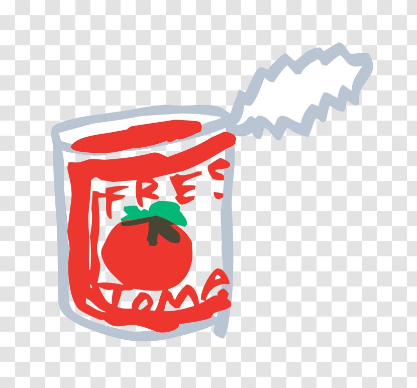 Clip Art - Fruit - Slice Tomato Transparent PNG