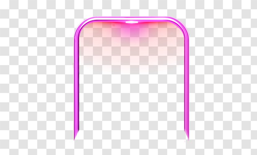Pink Purple Google Images - Phone Border Transparent PNG