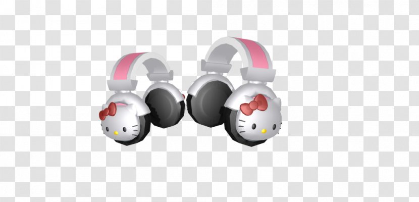 Headphones MikuMikuDance Hello Kitty TERA Audio - Tera Transparent PNG