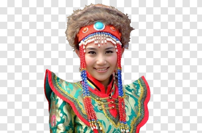 Culture Of Mongolia Mongols In China - Chinese Lady Transparent PNG