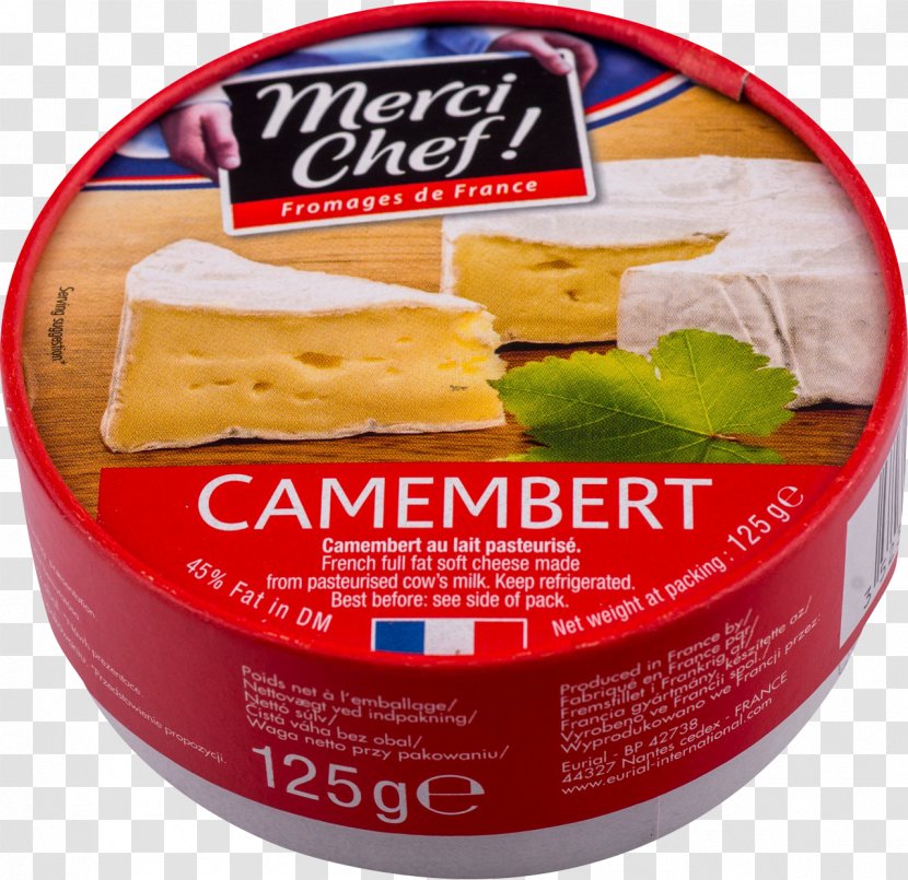 Processed Cheese Camembert Chef Recipe Transparent PNG