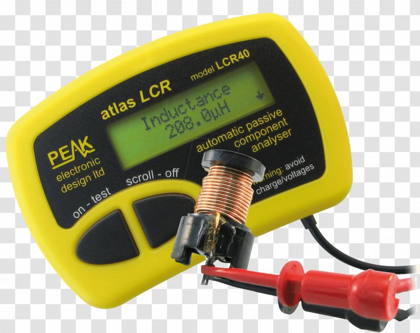 Peak Electronic Design LCR40 Atlas LCR Meter Kent Electronics Capacitance - Esr - Accessory Transparent PNG