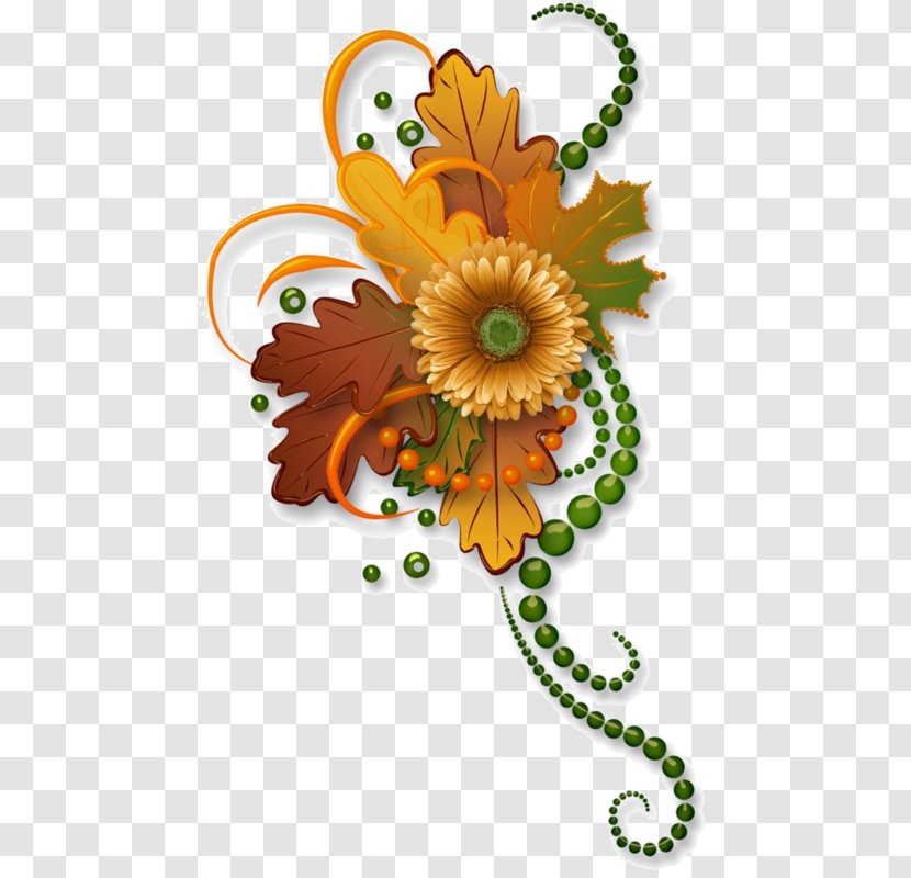 Floral Design Clip Art Flower Autumn - Cut Flowers - Daisy Family Transparent PNG