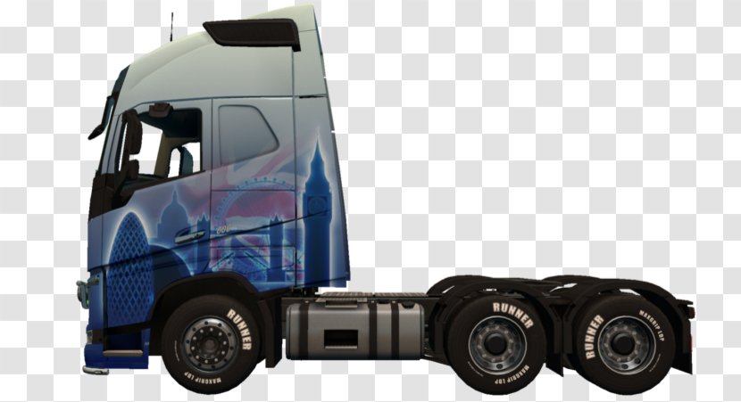 Euro Truck Simulator 2 American Motor Vehicle Tires Car - Scs Software Transparent PNG