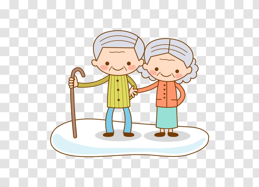 Old Age Child Cartoon Grandparent Guizhou Transparent PNG