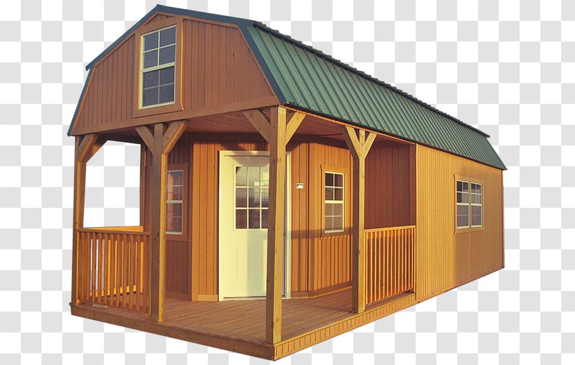 Loft Portable Building Barn Log Cabin - Shed Transparent PNG
