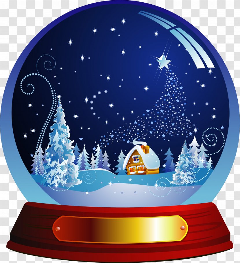 Snow Globes Christmas Royalty-free Clip Art - Holiday - Winter Transparent PNG