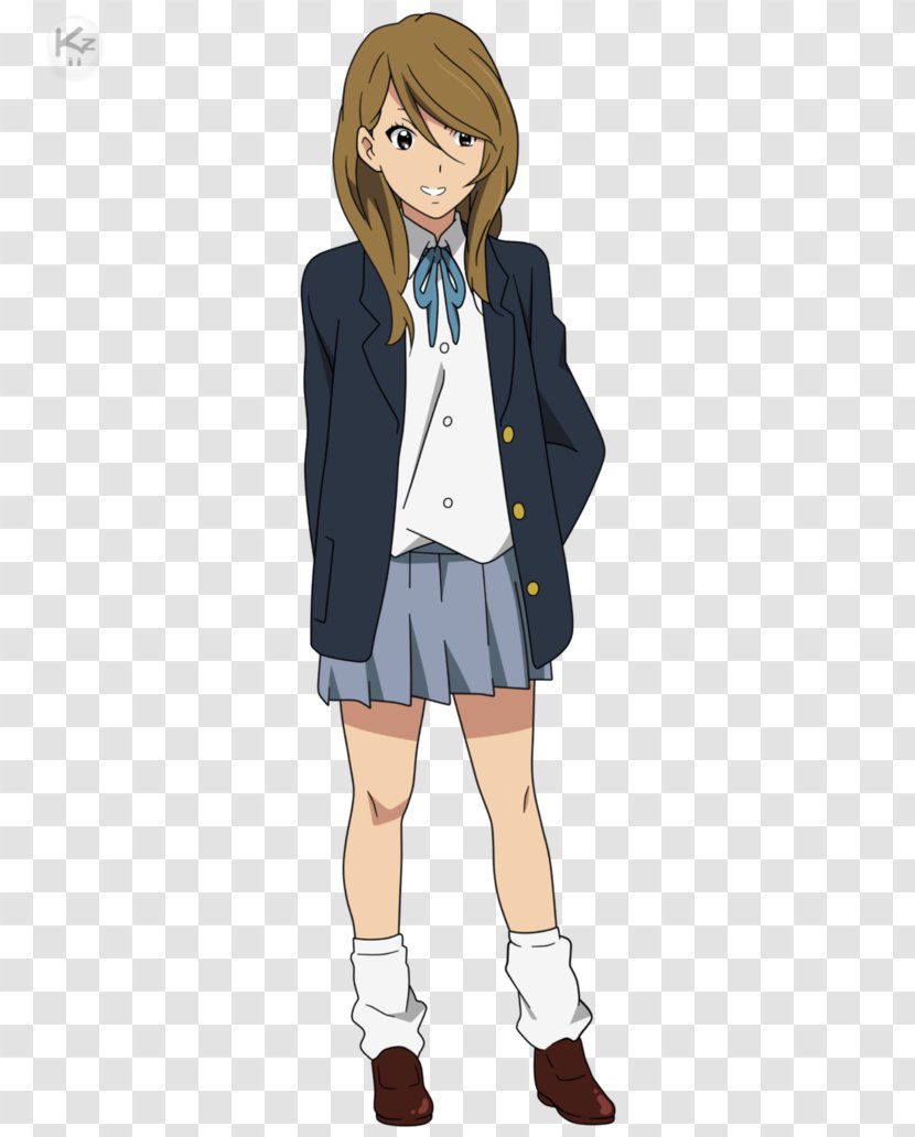 Ritsu Tainaka Yui Hirasawa K-On! Clothing - Cartoon - School Uniform Transparent PNG