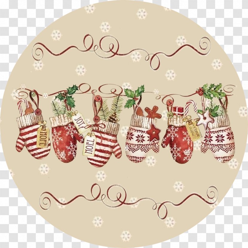 Christmas Ornament Decoration New Year Decoupage - Plate - Haft Sin Transparent PNG