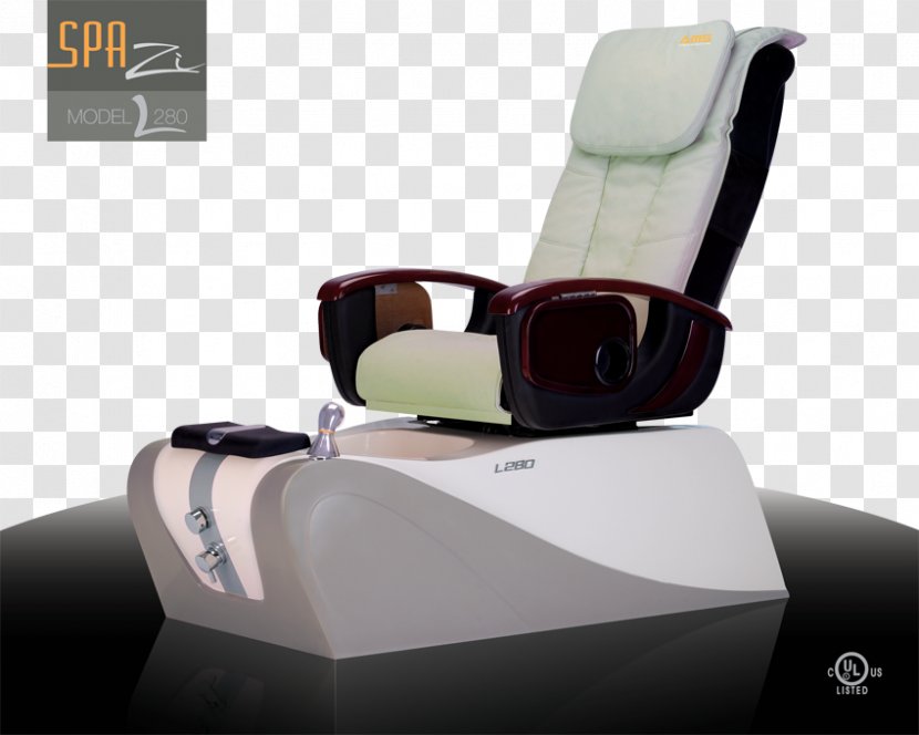 Pedicure Day Spa Beauty Parlour Massage Chair - Steel Nails Transparent PNG