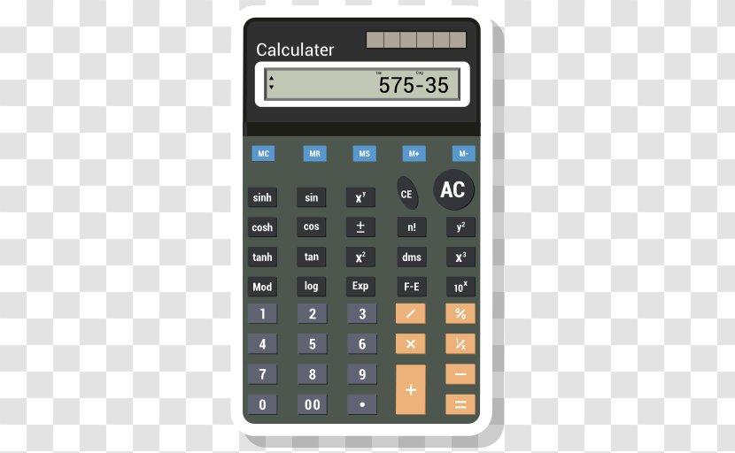 Calculator Calculation Mathematics Number - Numeric Keypad Transparent PNG