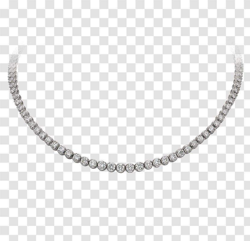 Necklace Bracelet Jewellery Cubic Zirconia Gold - Chain Transparent PNG