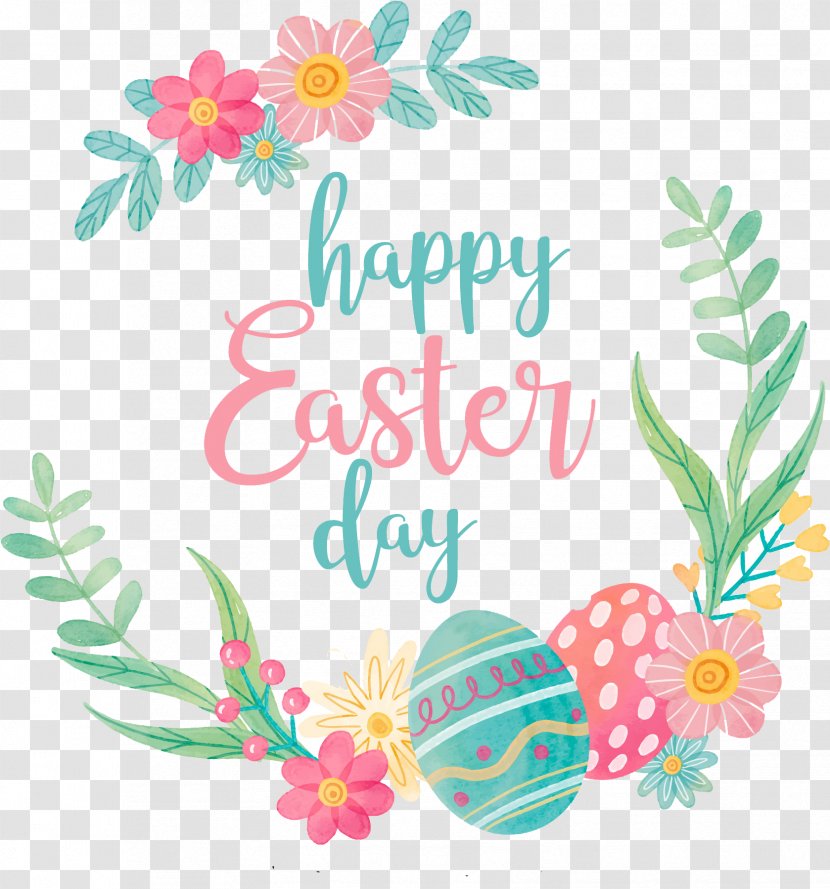 Easter Egg Background - Key Chains - Wildflower Greeting Card Transparent PNG