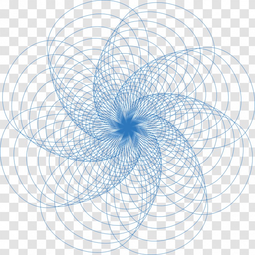 Spiral Circle Pattern - Symmetry Transparent PNG