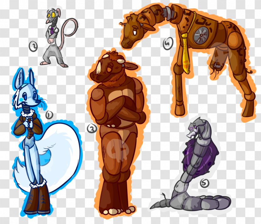 Five Nights At Freddy's Animatronics Carnivora Palette - Legendary Creature - African Fabric Transparent PNG